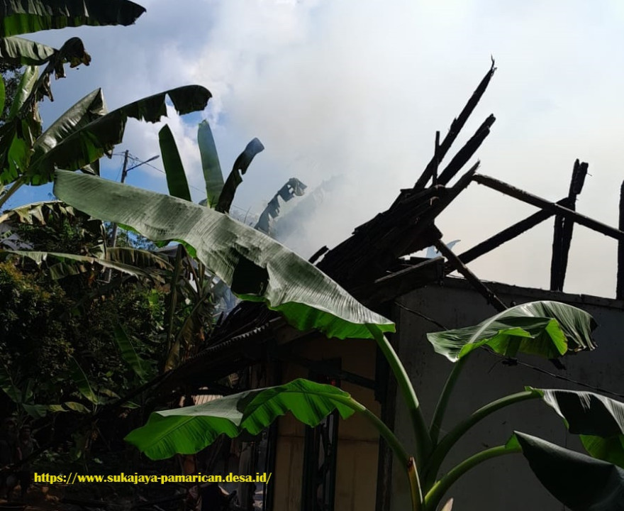 DI PENGHUJUNG AKHIR TAHUN KEBAKARAN MELANDA RUMAH IBU DEDE YUYUM